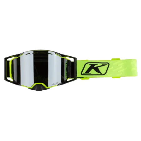 Rage Goggle Fragment Hi-Vis Dark Smoke Silver Mirror