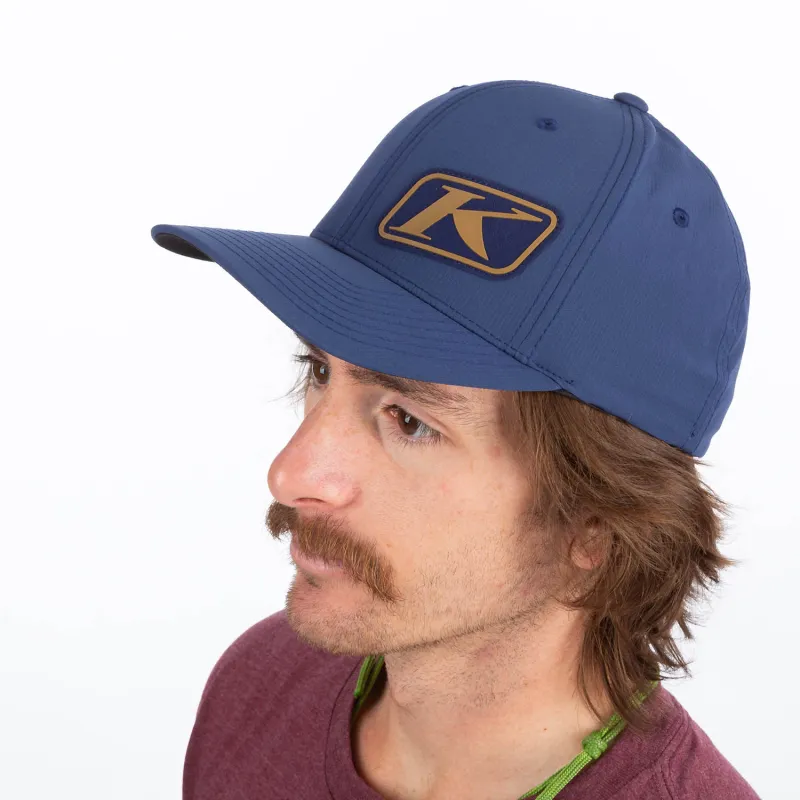 K Corp Hat -  Dress Blues-Golden Brown