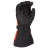 Togwotee Gauntlet Glove  Black - Fiery Red