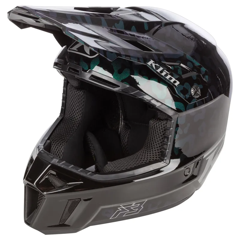 F3 Carbon Helmet ECE  Wild - Chameleon
