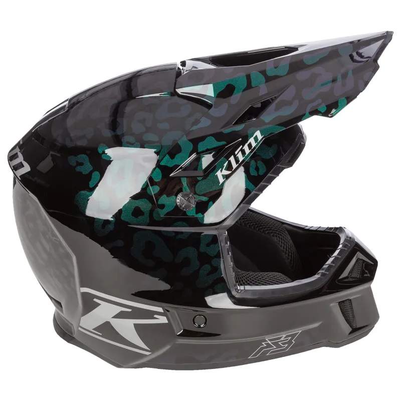 F3 Carbon Helmet ECE  Wild - Chameleon