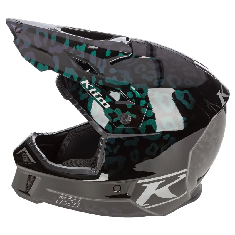 F3 Carbon Helmet ECE  Wild - Chameleon