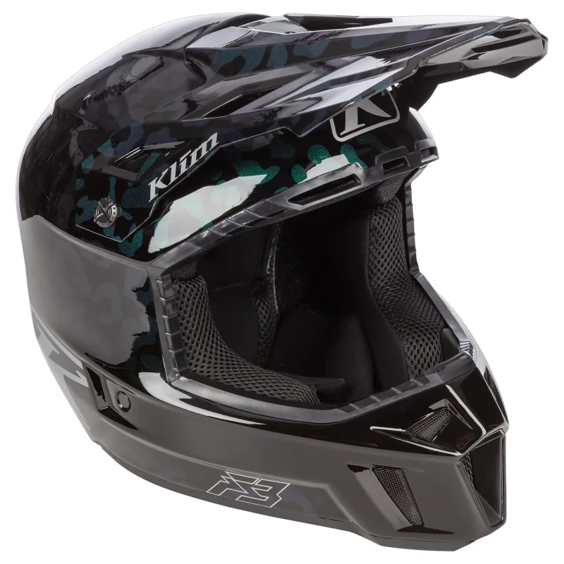 F3 Carbon Helmet ECE  Wild - Chameleon