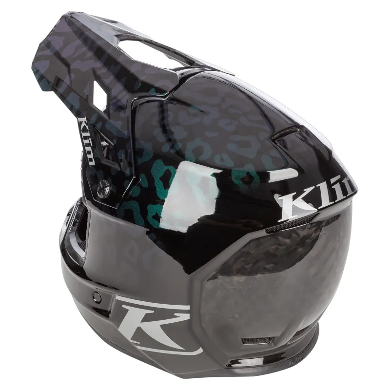 F3 Carbon Helmet ECE  Wild - Chameleon