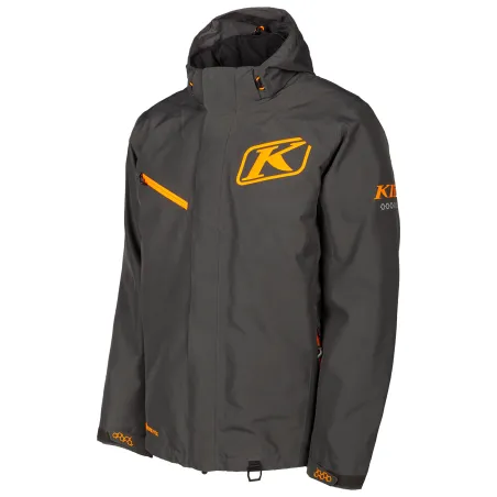Kompound Jacket  Asphalt - Strike Orange