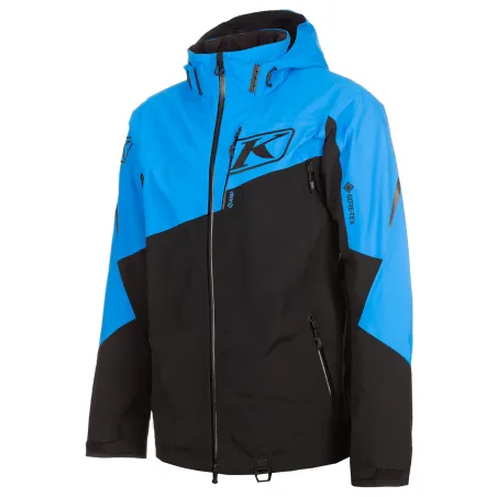 Storm Jacket  Electric Blue Lemonade - Black