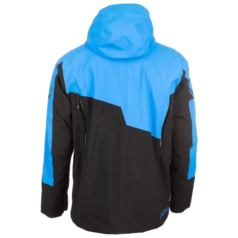 Storm Jacket  Electric Blue Lemonade - Black