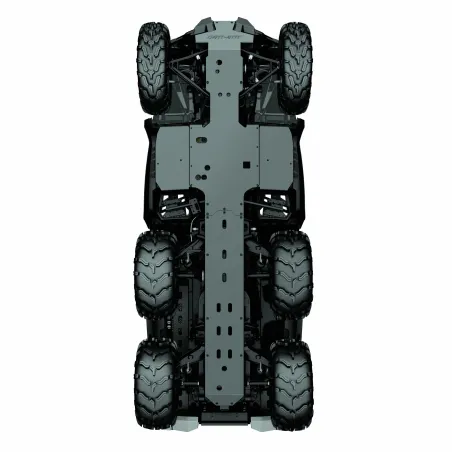 6x6 skid plate kit g2 max pro