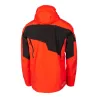 Storm Jacket Black - Fiery Red