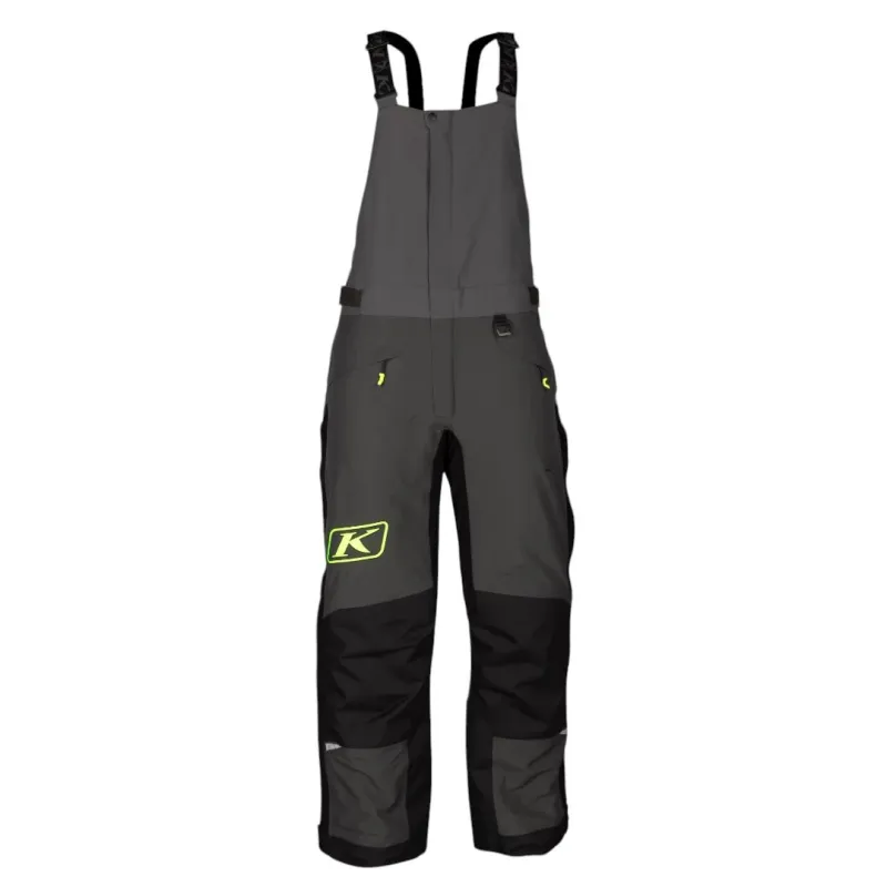 Klimate Bib Short Black - Asphalt