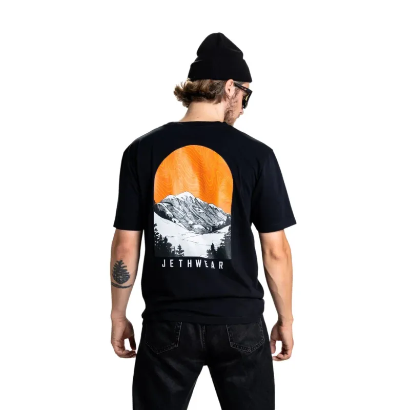 T-shirt - Orange Skye - Black