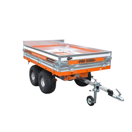 Pro-Terra TT1300H elhydrauliskt trevägstippande flakvagn
