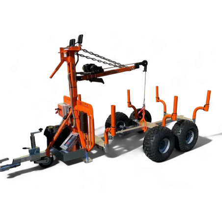 Pro-Terra TL1600BIGKIT komplett skogsvagn med eget elsystem