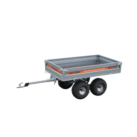 Pro-Terra TT1000 Tippbar Flakvagn m Boggie