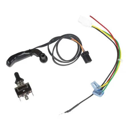 Uppvärmd gashandtag