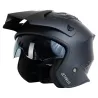 OPEN FACE HELMET - Black