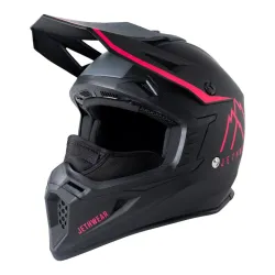 Force Helmet - Black/Grey/Pink