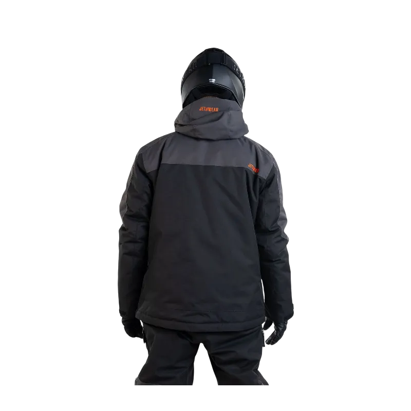 Adapt Jacket - Black/Iron/Orange - 3in1
