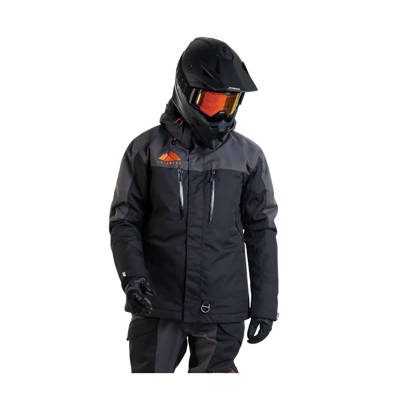 Adapt Jacket - Black/Iron/Orange - 3in1