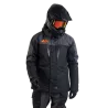 Adapt Jacket - Black/Iron/Orange - 3in1