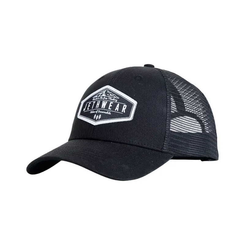 Trucker Cap - Rooted - Black/White