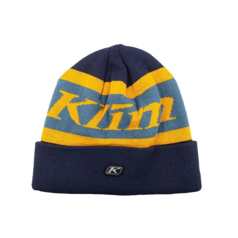 Belmont Point Beanie ONE SIZE FITS ALL Dress Blues - Saffron