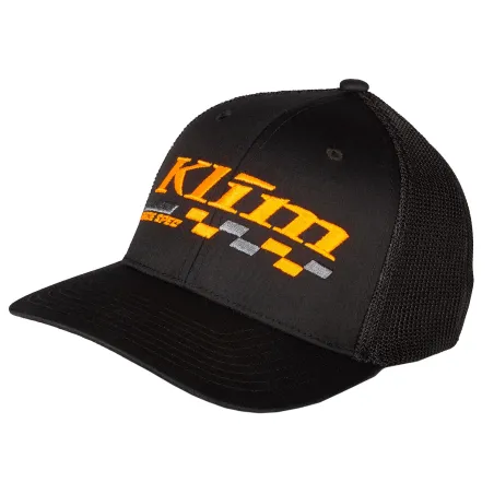 Race Spec Hat Black - Strike Orange
