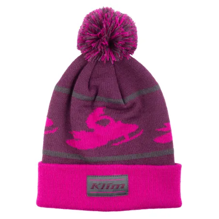 Bomber Beanie ONE SIZE FITS ALL Italian Plum - Fuchsia Red