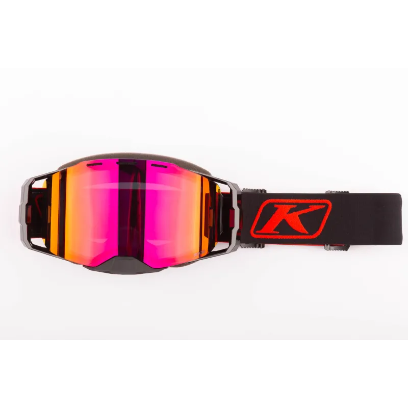 Edge Goggle Focus Black Fiery Red Dark oke Red Mirror