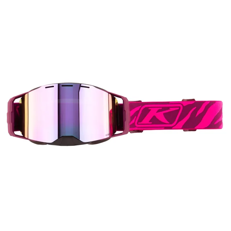 Edge Goggle Zebra Pink Glo Dark oke Pink Mirror