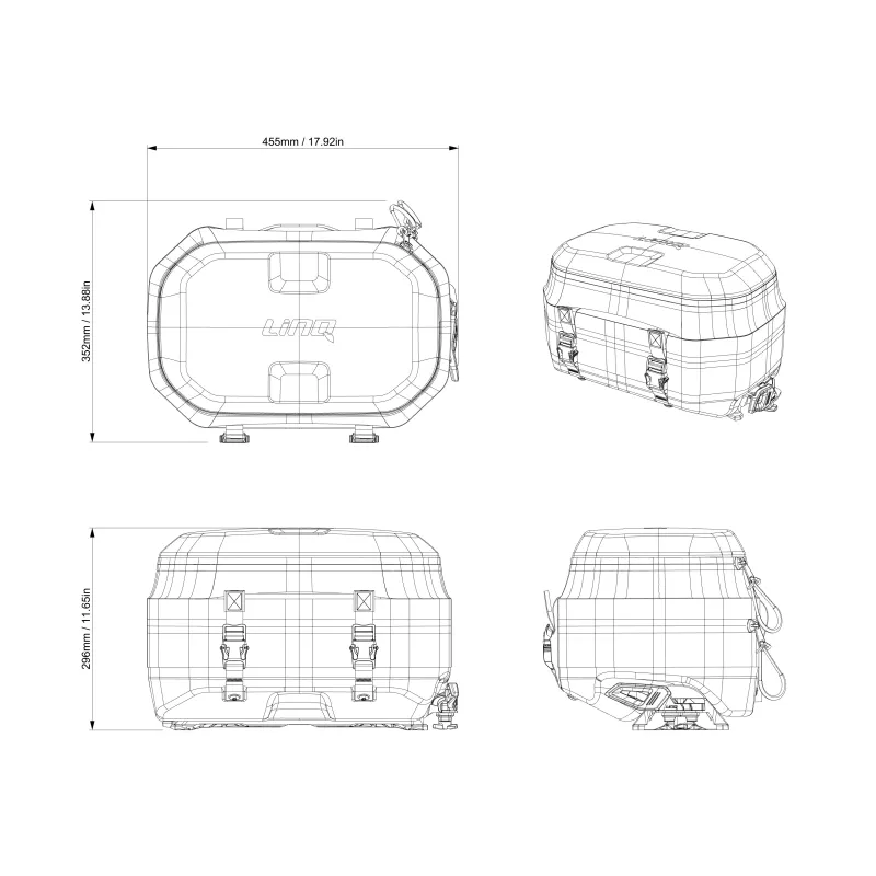 BRP LinQ Trail Pro väska 30 L