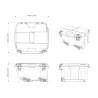 BRP LinQ Sport Utility lastbox 60 L