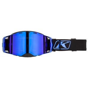 Edge Goggle Focus Blue Chrome Dark Smoke Blue Mirror