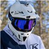 Edge Goggle Focus Blue Chrome Dark Smoke Blue Mirror