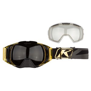 Oculus Goggle Dissent Gold Smoke Polarized and Clear Lens