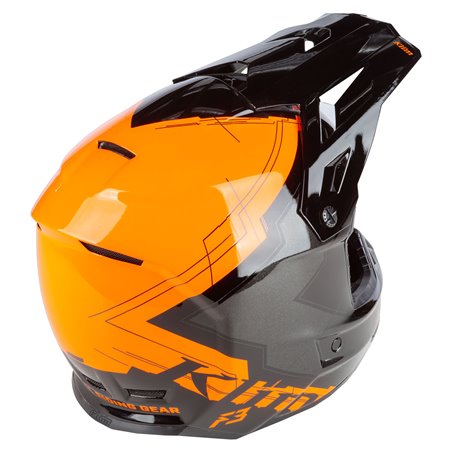 F3 Helmet ECE Verge Strike Orange