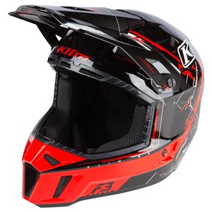 F3 Helmet ECE Recoil High Risk Red
