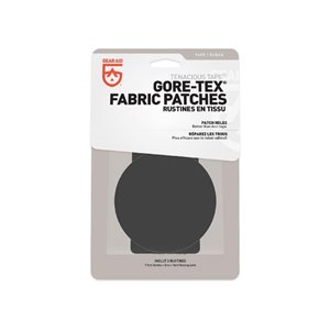 Gore-Tex Fabric Patches Black