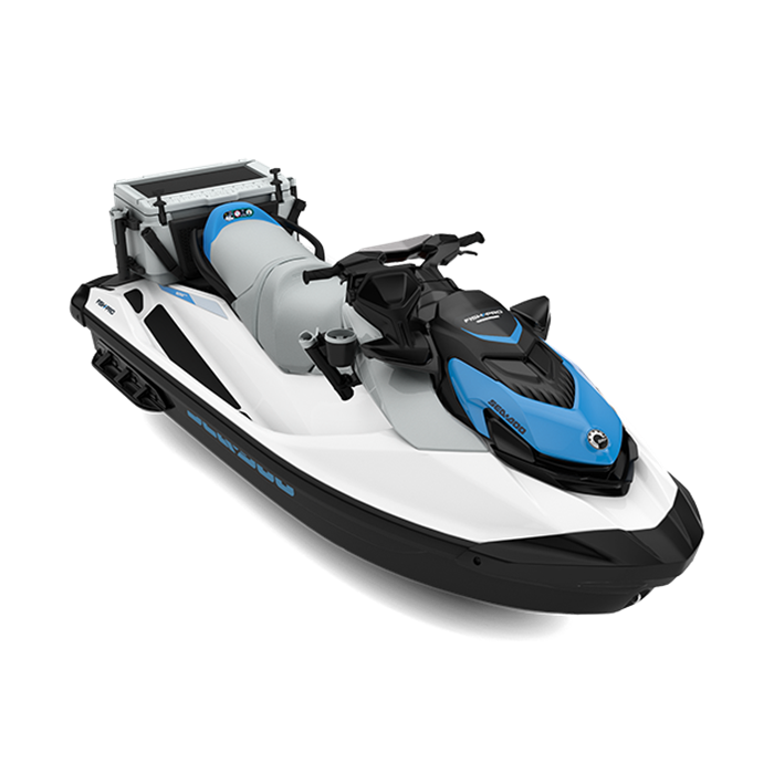 FishPro Scout 130 iDF | White / Gulfstream Blue