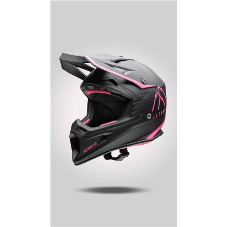 Force Helmet - Black/Pink