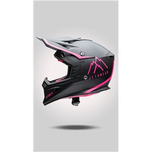 Force Helmet - Black/Pink