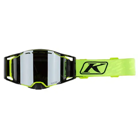 Rage Goggle Fragment Hi-Vis Dark Smoke Silver Mirror Rage Goggle Fragment Hi-Vis Dark Smoke Silver Mirror
