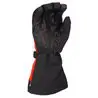 Togwotee Gauntlet Glove Black - Fiery Red