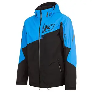 Storm Jacket  Electric Blue Lemonade - Black