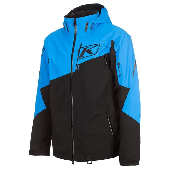 Storm Jacket  Electric Blue Lemonade - Black