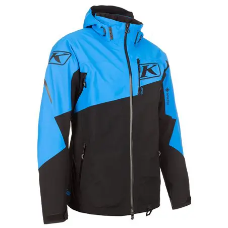 Storm Jacket  Electric Blue Lemonade - Black