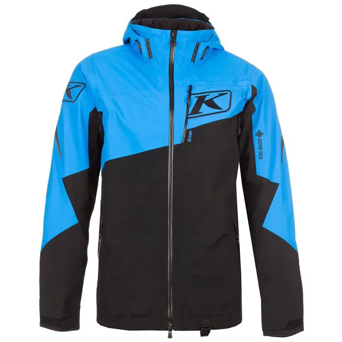 Storm Jacket  Electric Blue Lemonade - Black