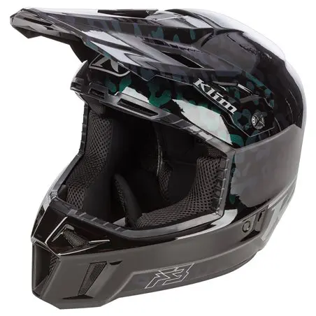 F3 Carbon Helmet ECE  Wild - Chameleon