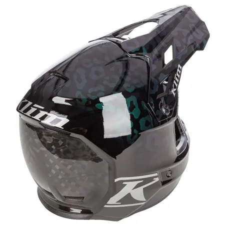 F3 Carbon Helmet ECE  Wild - Chameleon