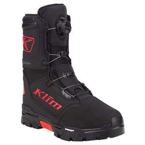 Klutch GTX BOA Boot  Black - Fiery Red